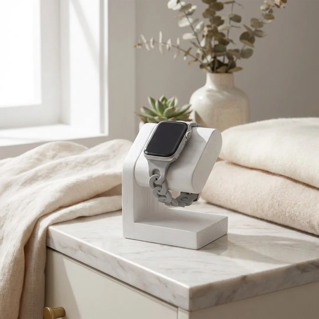 NUVEX Horlogebandje Apple Watch 42-49mm - Ultra dun Silicone Grijs