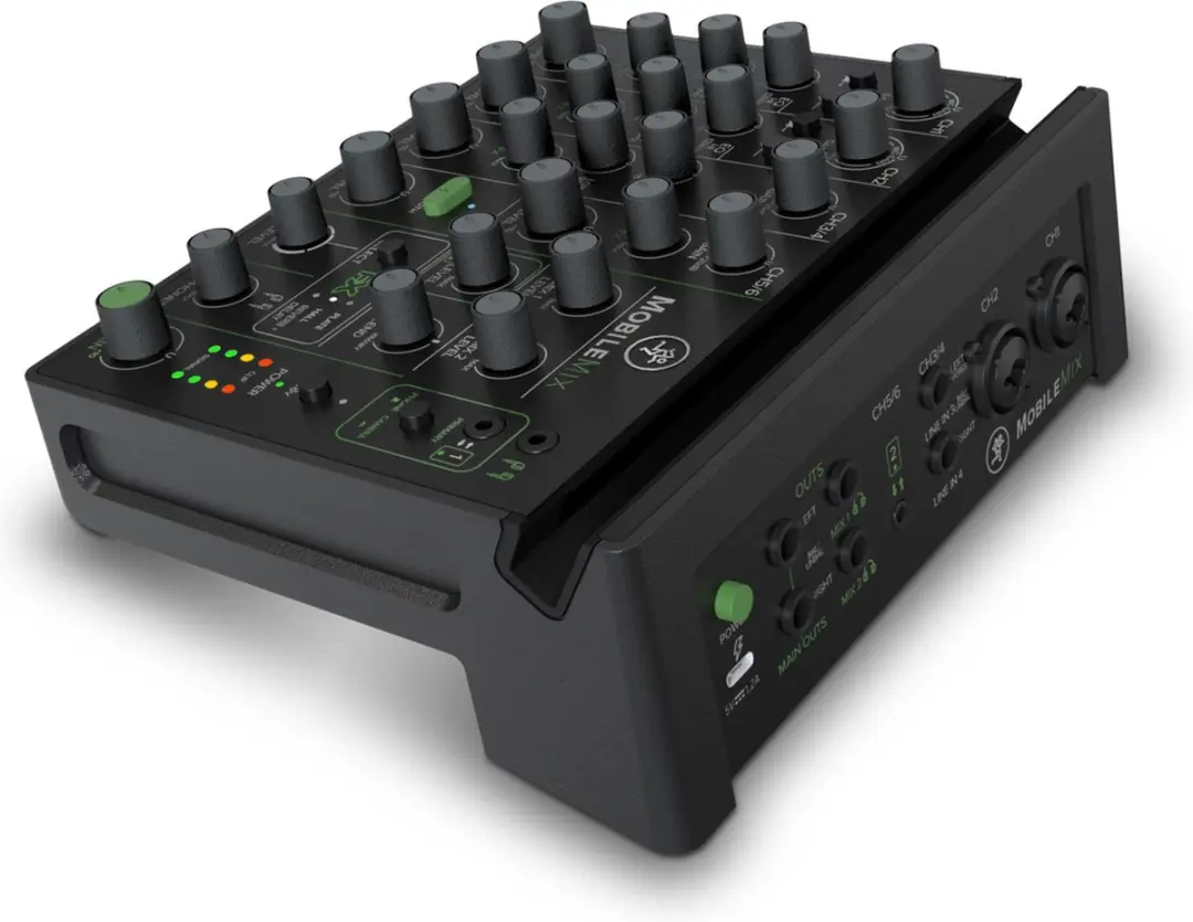 Mackie MobileMix PAH0023715-000 Analoge Mixer - Zwart - afbeelding 6 van 6