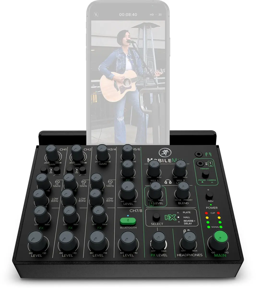 Mackie MobileMix PAH0023715-000 Analoge Mixer - Zwart - afbeelding 2 van 6