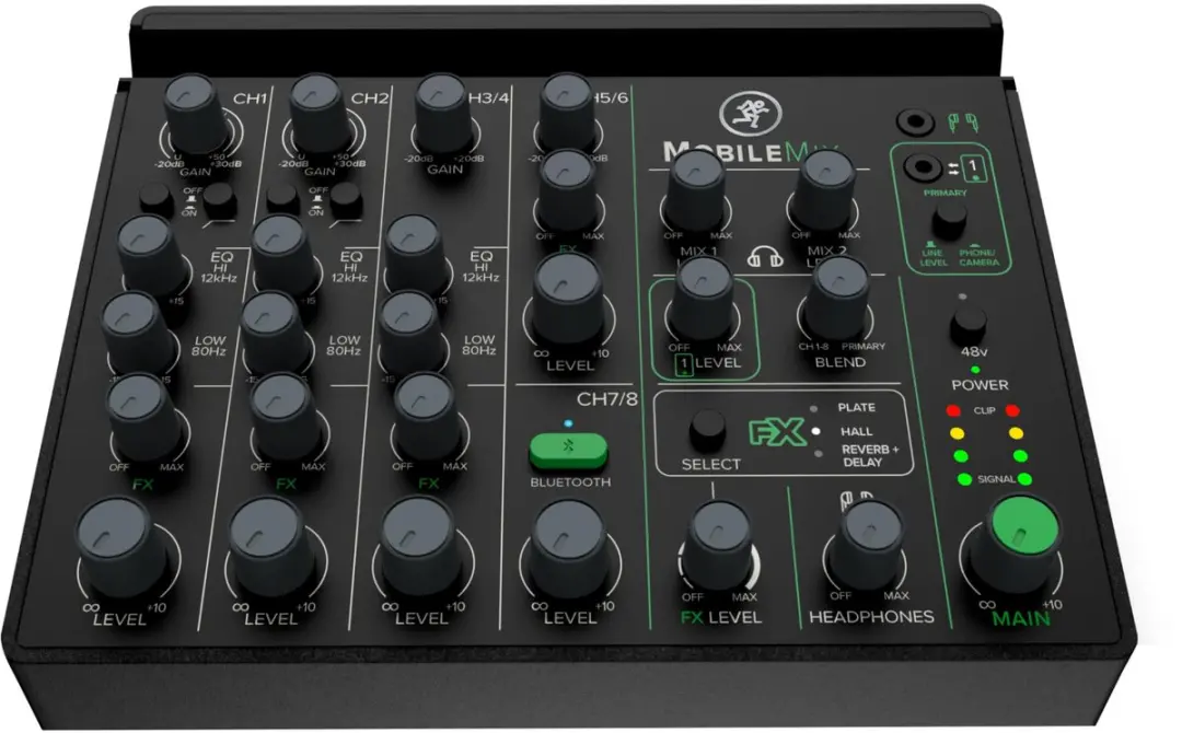 Mackie MobileMix PAH0023715-000 Analoge Mixer - Zwart - afbeelding 5 van 6