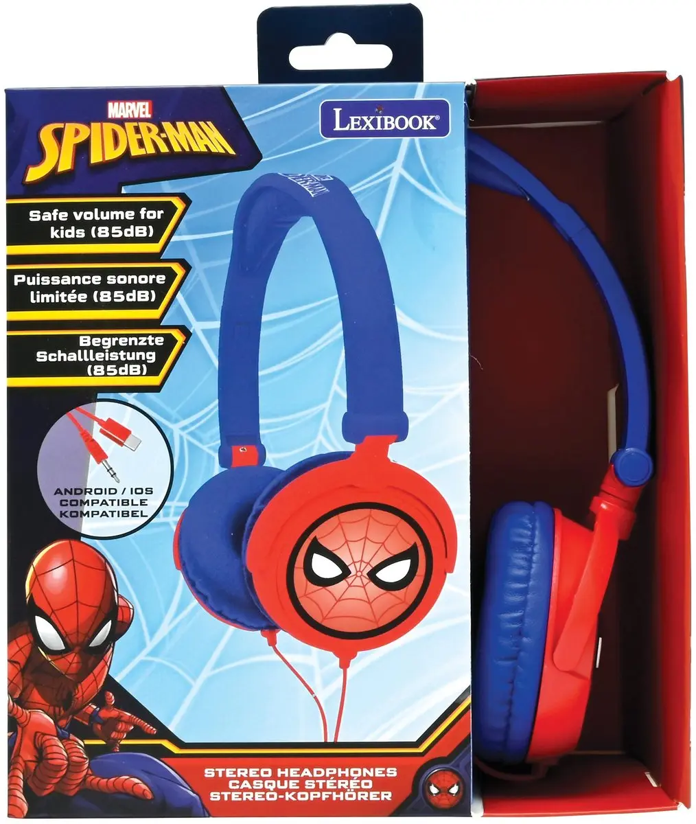 Lexibook Spider-Man LB-HP010SP Koptelefoon - Rood - afbeelding 6 van 6