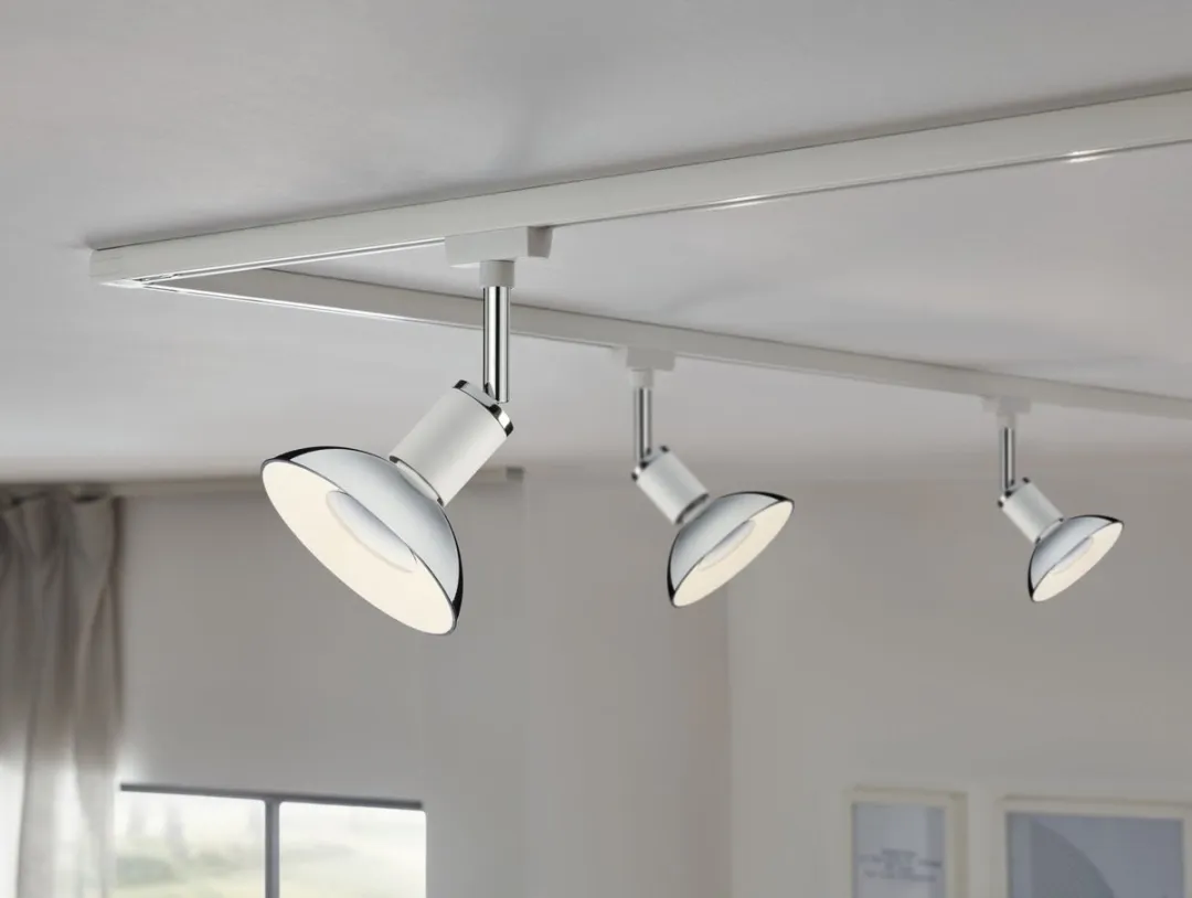 Paulmann Pure II 95333 GU10 Lamp - 10W - Chroom/Wit