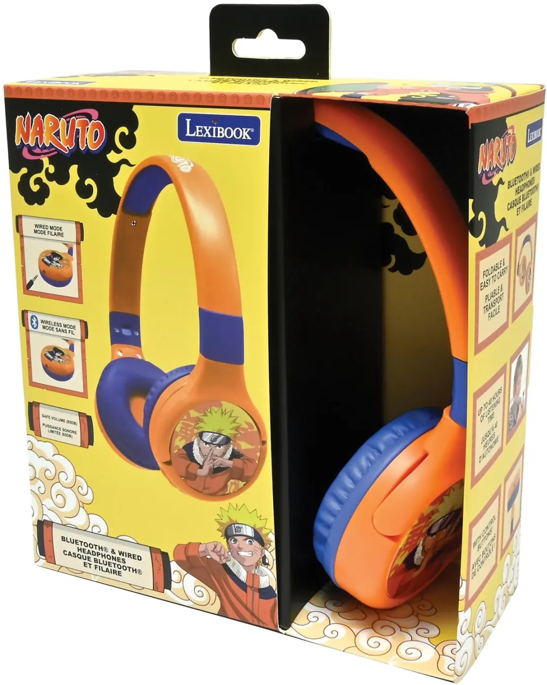 Lexibook Naruto HPBT010NA Koptelefoon - Oranje - afbeelding 4 van 6