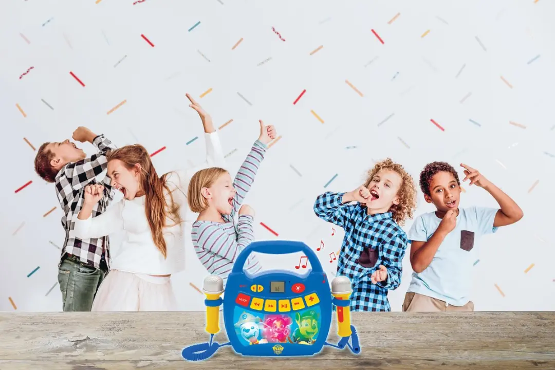 Paw Patrol Bluetooth luidspreker met microfoons en lichteffecten including 1GB m
