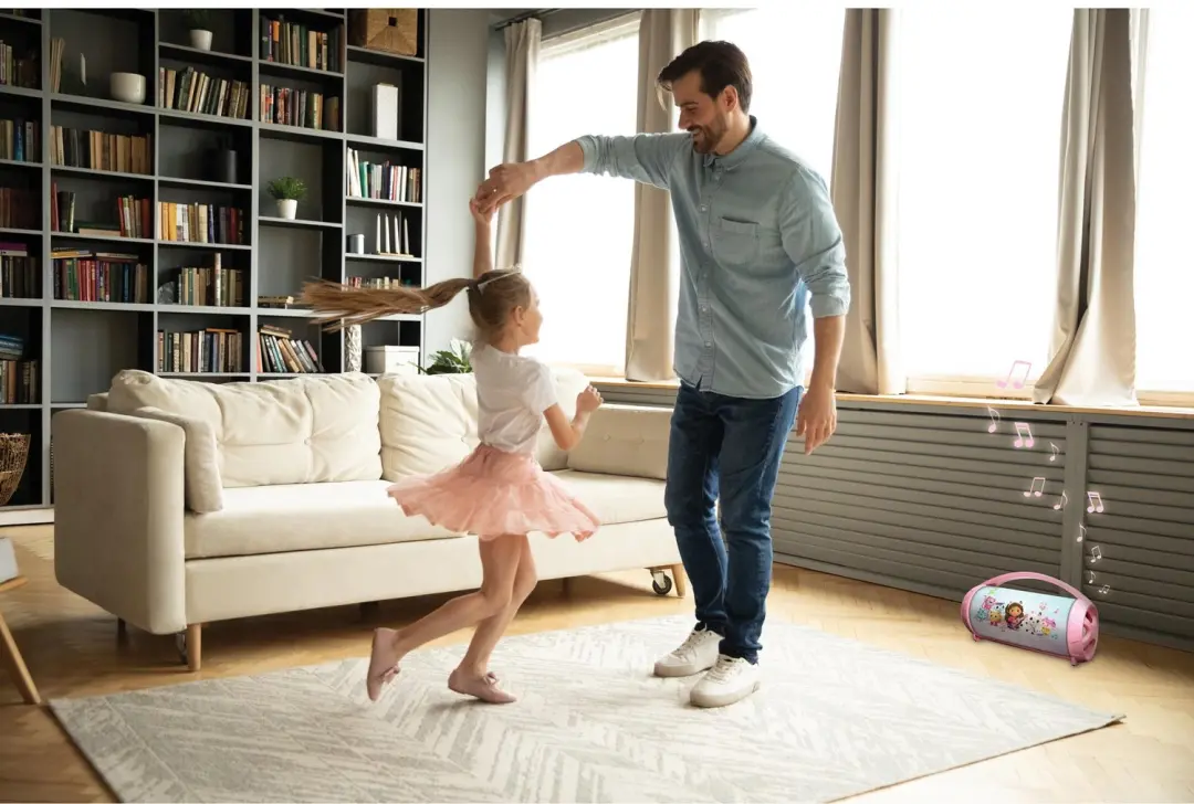 Lexibook Gabby's Dollhouse Bluetooth Lichtluidspreker BTP585GDHZ - Roze - afbeelding 5 van 6