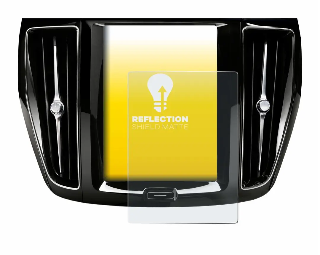 upscreen Reflection Shield Screenprotector Volvo V60 - Mat - afbeelding 5 van 6