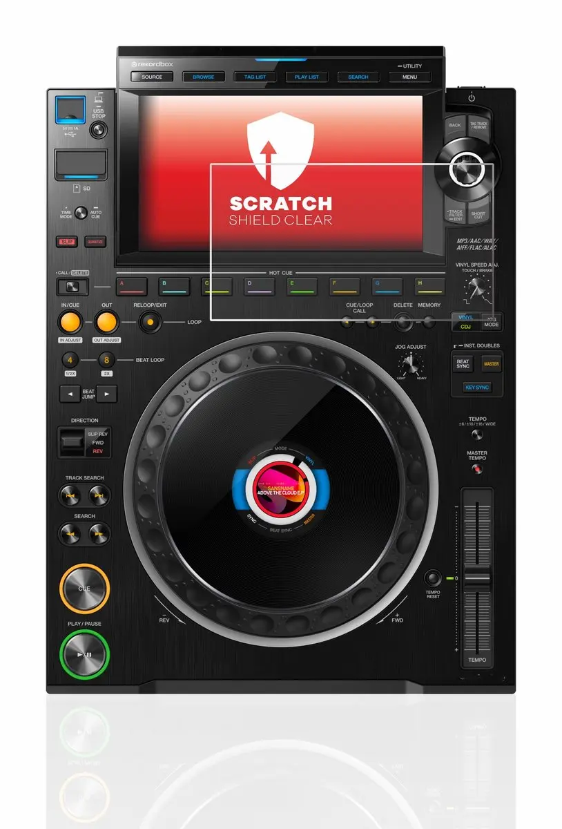 upscreen Scratch Shield Screenprotector Pioneer CDJ 3000 - afbeelding 5 van 6