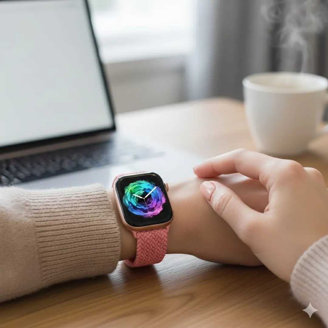 NuveX Helder Roze Horlogebandje Apple Watch - One Size