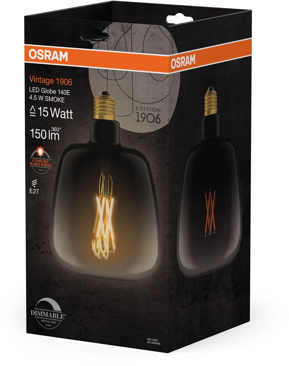 Osram LED-lamp E27 4.5W Warmwit - Ø140mm
