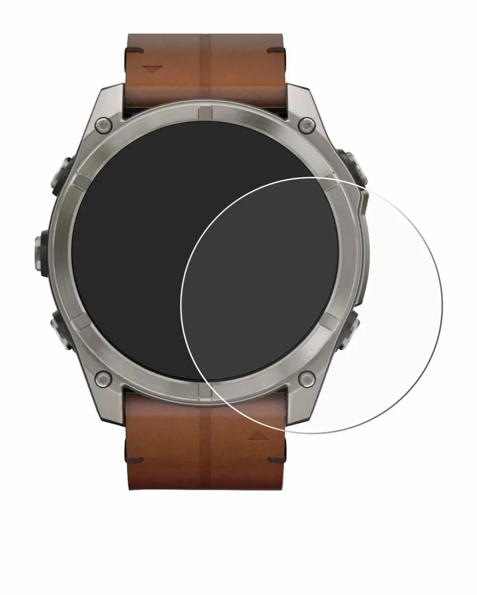 upscreen Screenprotector Garmin Fenix 8/8 Pro/9 - 51mm - afbeelding 5 van 6