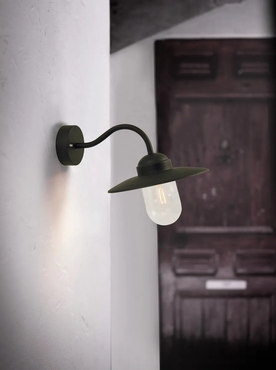 Nordlux Luxembourg Wandlamp E27 - Zwart