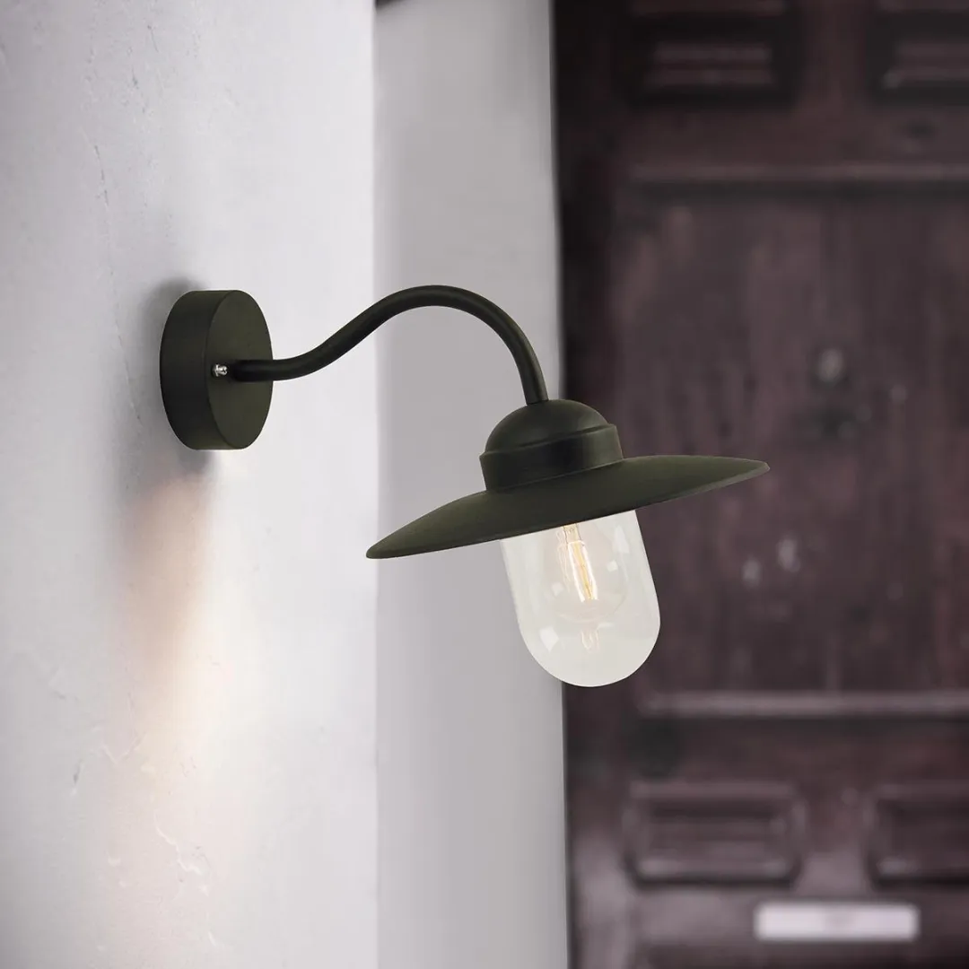 Nordlux Luxembourg Wandlamp E27 - Zwart