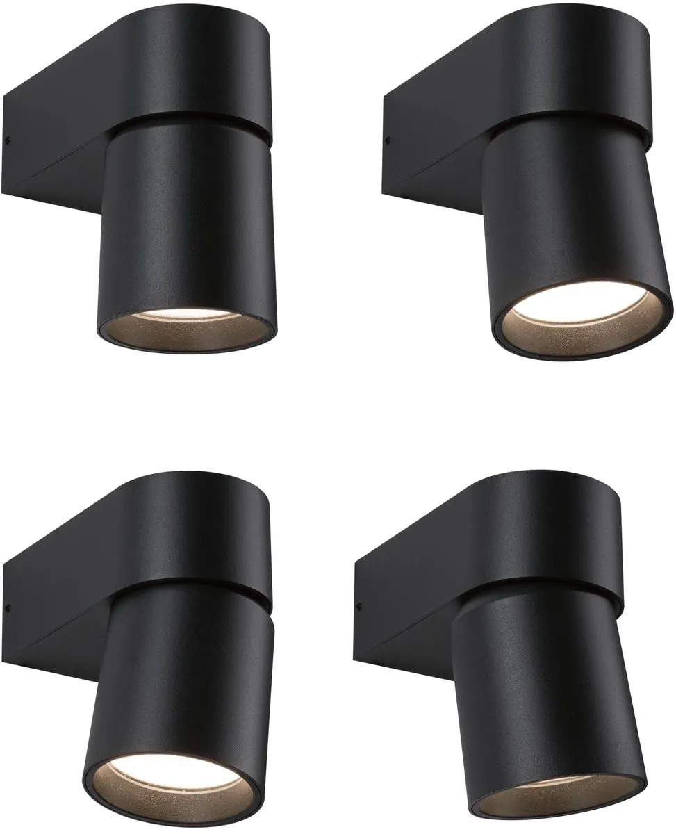 Paulmann Kimu LED Wandarmatuur 8W 3000K - Antraciet