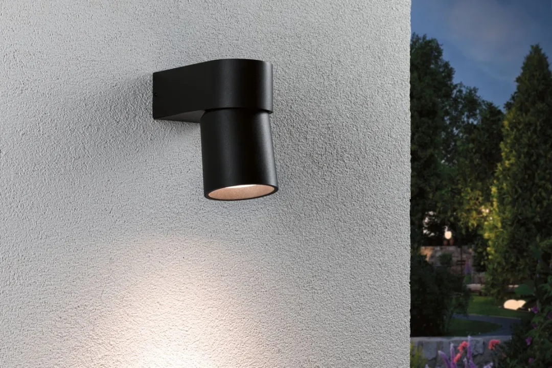 Paulmann Kimu LED Wandarmatuur 8W 3000K - Antraciet