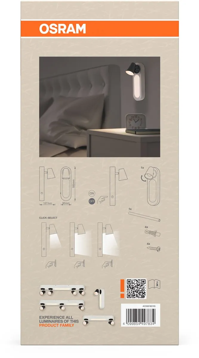 Osram Decor Spot Neptune 13W Warm Wit