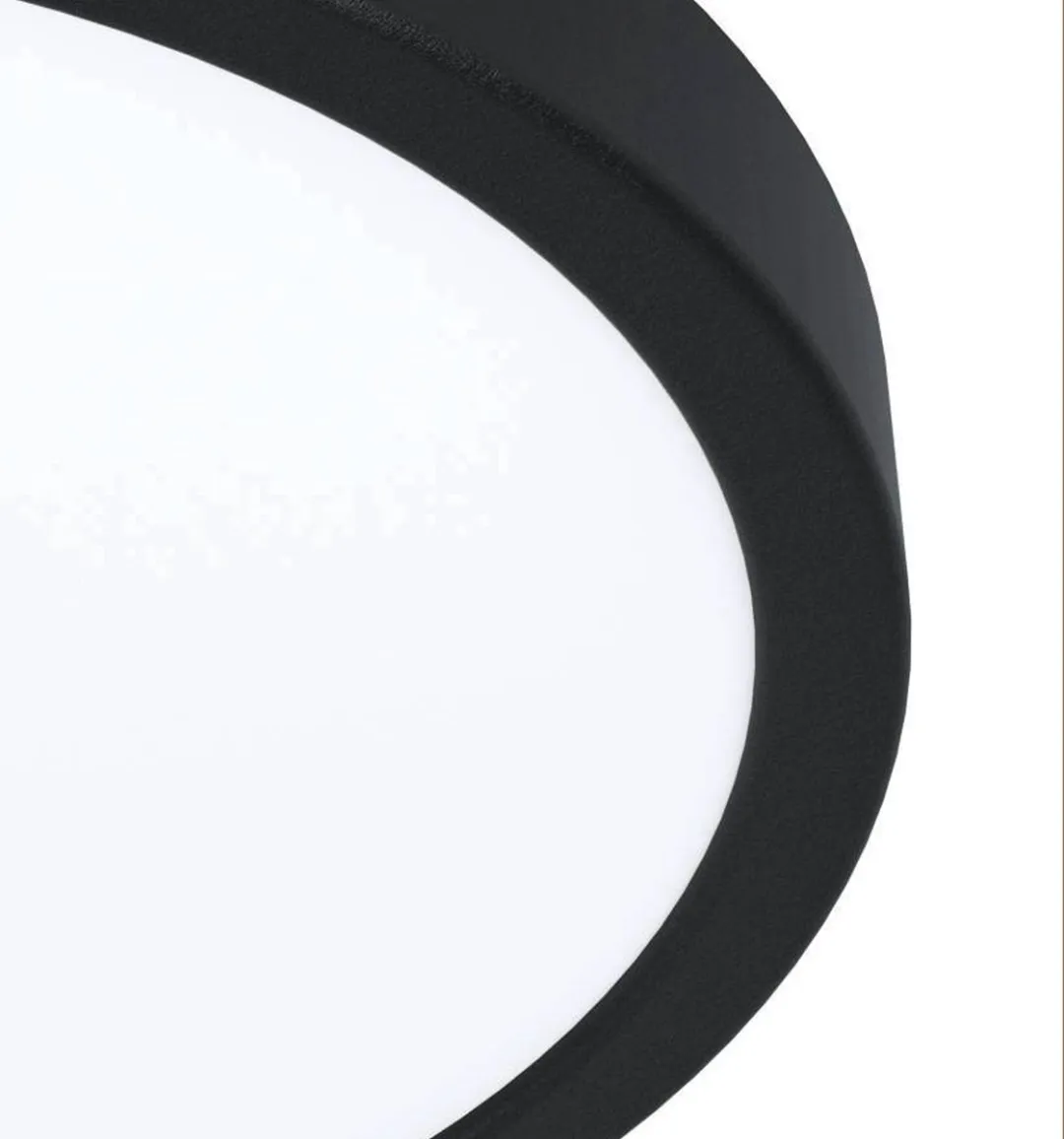 EGLO connect.z Fueva-Z Smart Opbouwlamp Ø28,5cm - Zwart/Wit - Zigbee