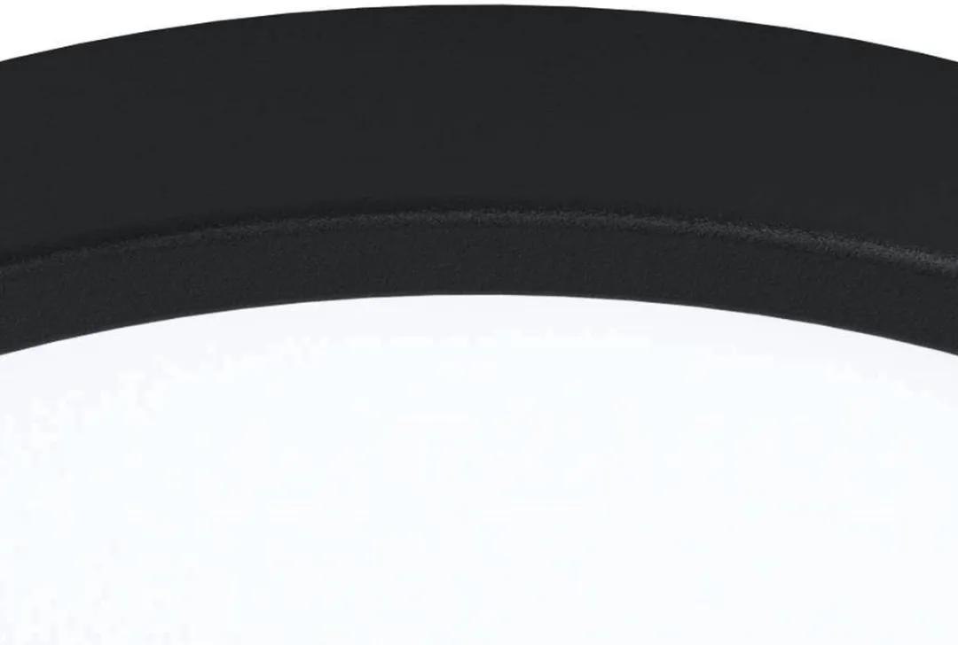 EGLO connect.z Fueva-Z Smart Opbouwlamp Ø28,5cm - Zwart/Wit - Zigbee