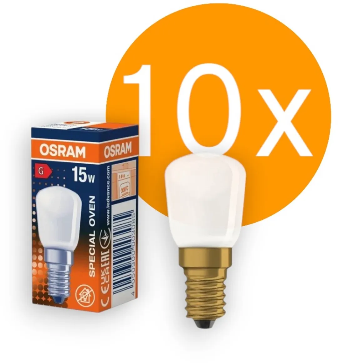 Osram Ovenlamp E14 15W 2700K