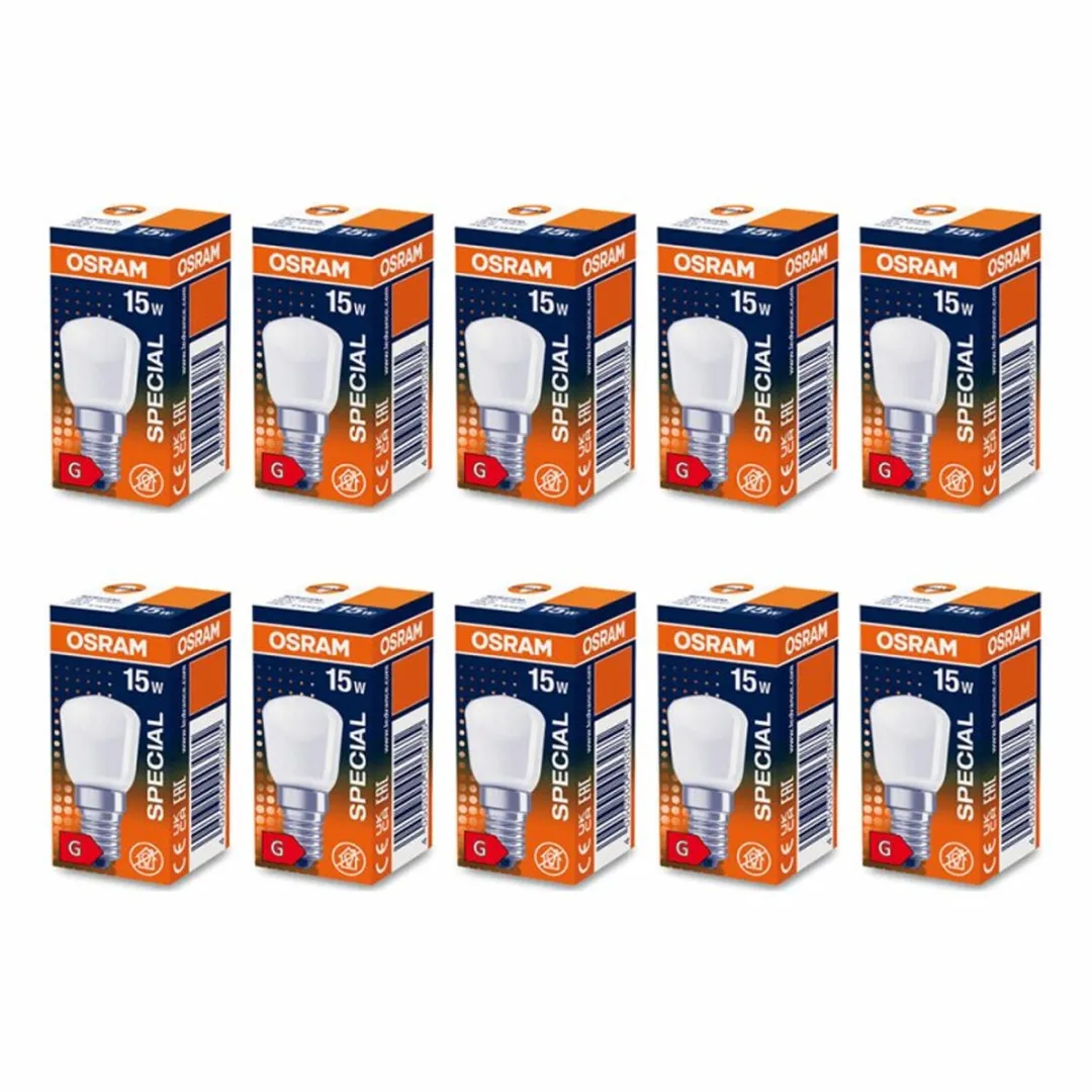 Osram Ovenlamp E14 15W 2700K - 10 Stuks