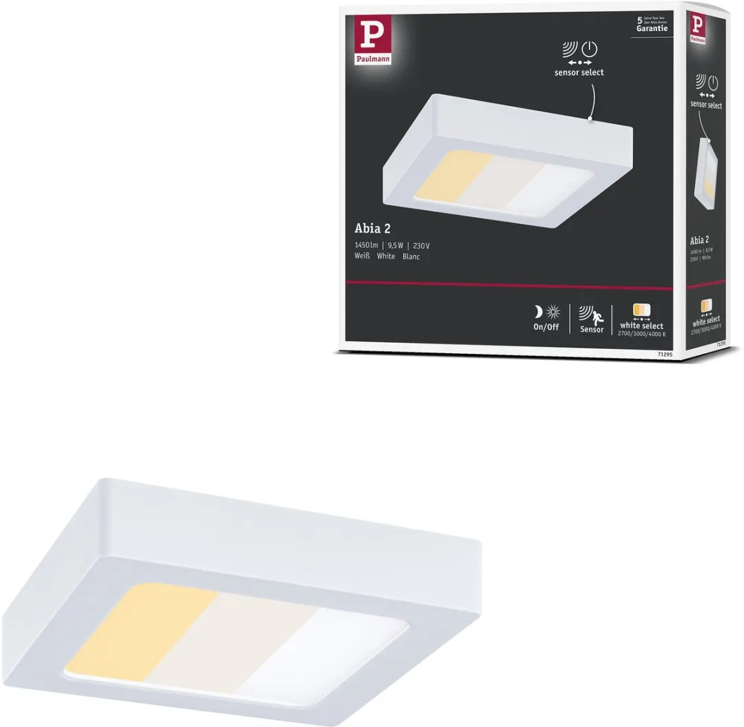 Paulmann LED-paneel Abia 2 White Select 9,5W 1100lm
