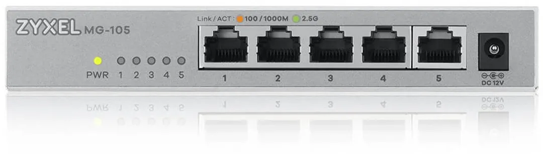 Zyxel XMG-105 2.5G Unmanaged Switch