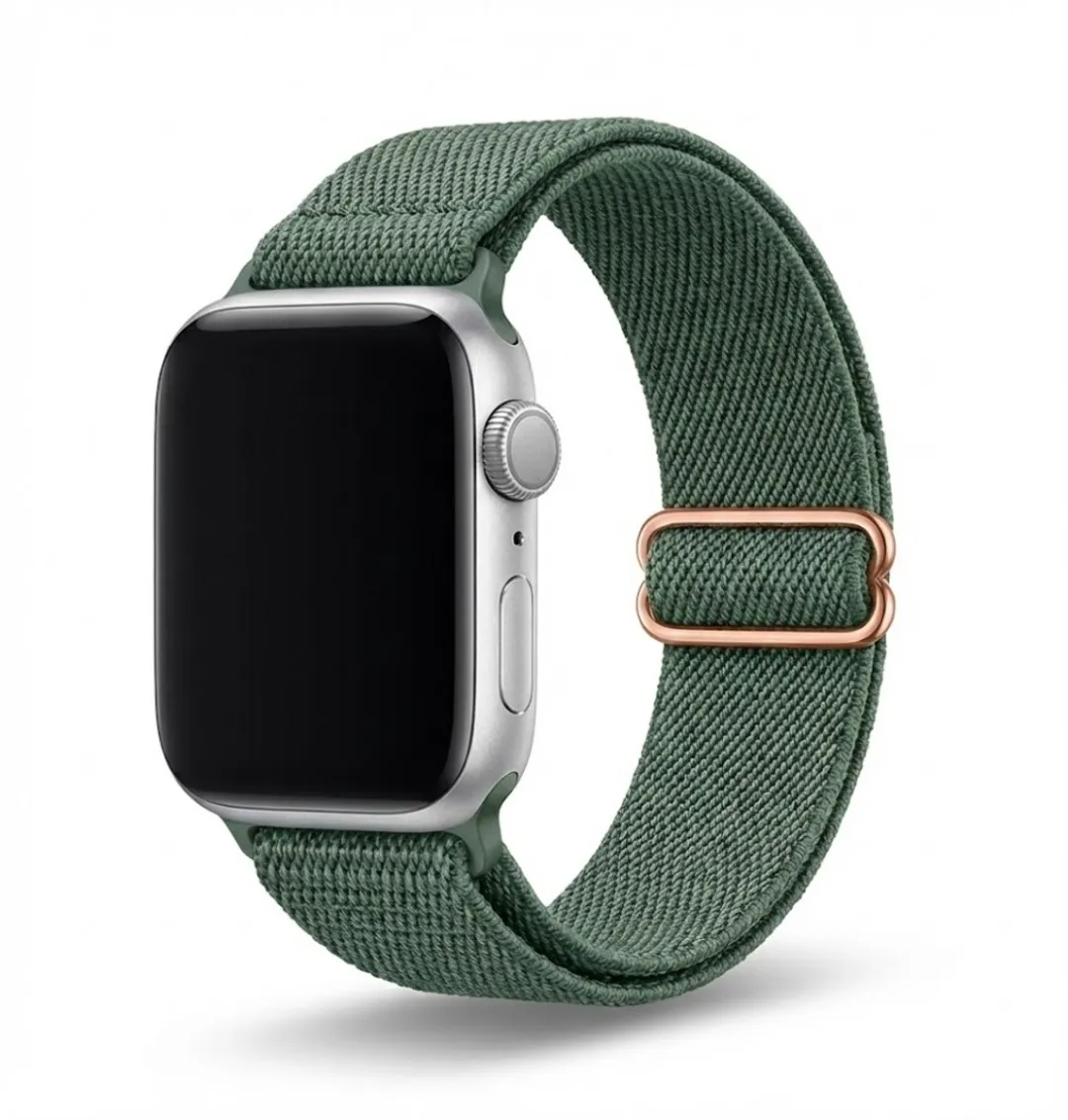 NUVEX Horlogebandje Elastisch Nylon - Apple Watch 42-49mm - Veelkleurig