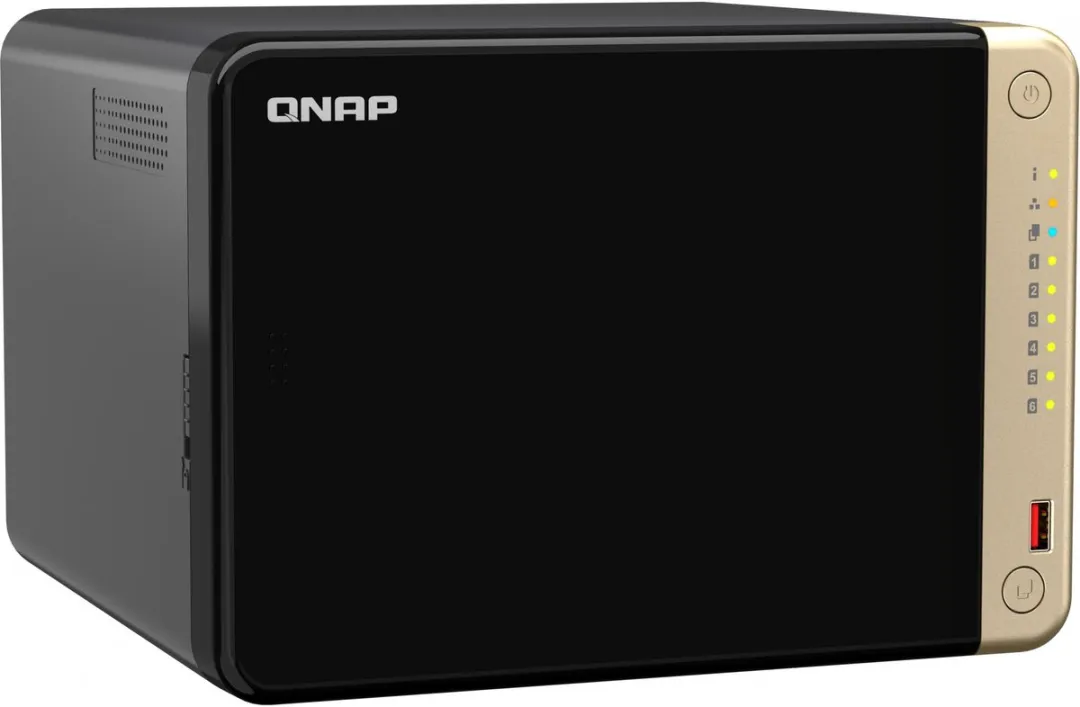 6-Bay QNAP TS-664-8G Intel® Celeron® - N5095 - Schwarz