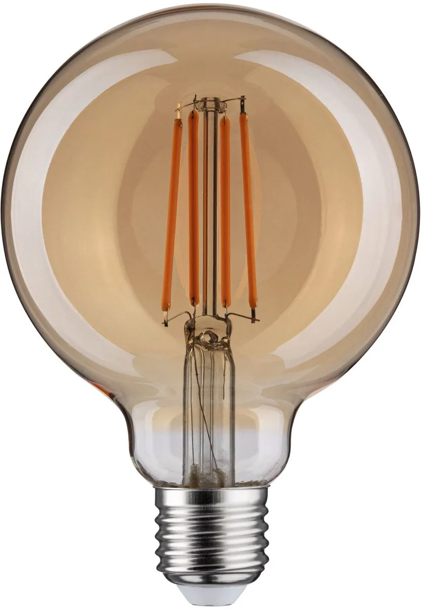 Paulmann 1879 Filament LED Globe G95 E27 6W 470lm - 1800K Goud