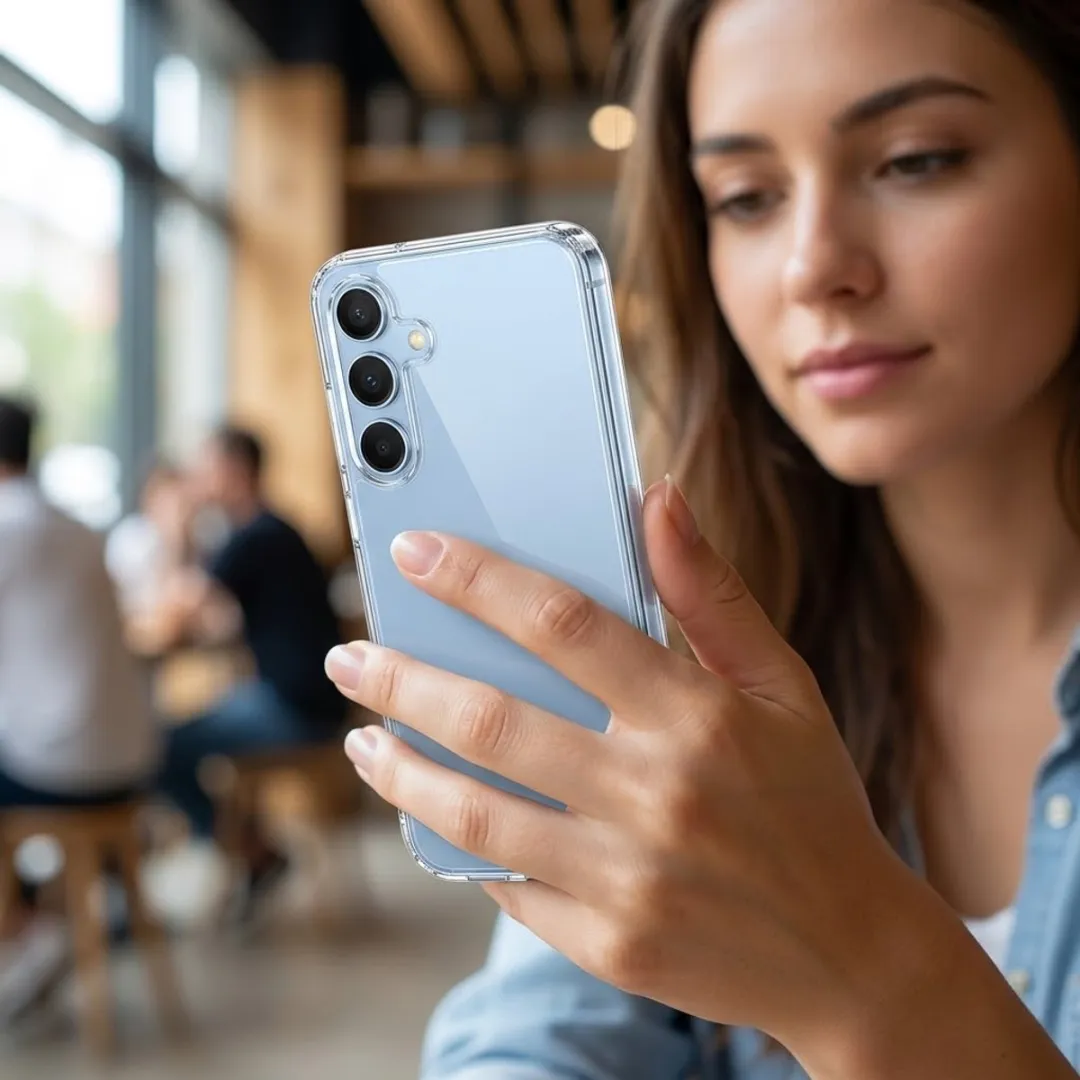 NUVEX Transparant TPU Hoesje Samsung Galaxy S25 FE
