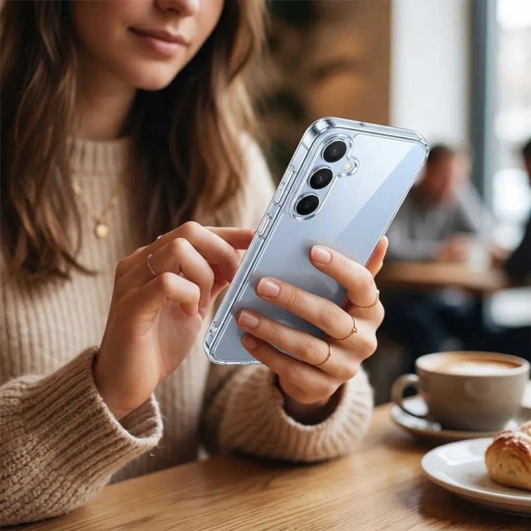 NUVEX Transparant TPU Hoesje Samsung Galaxy S25 FE