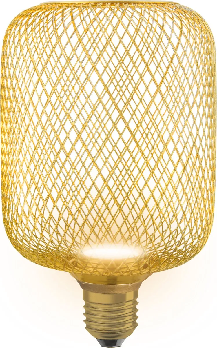 Osram Decor Plat LED Lamp E27 3.5W 300lm - Goud - 2700K - afbeelding 6 van 6