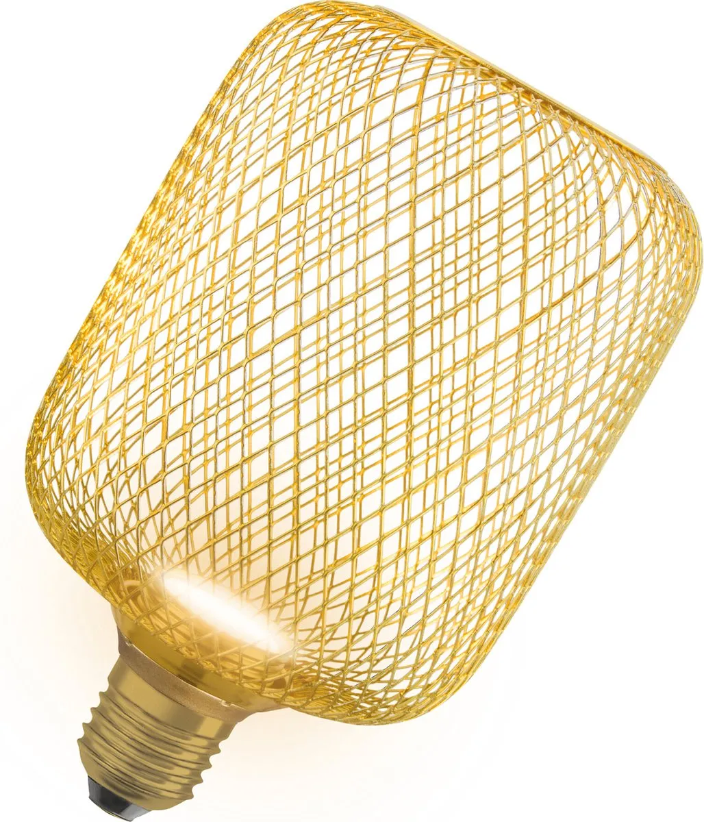 Osram Decor Plat LED Lamp E27 3.5W 300lm - Goud - 2700K
