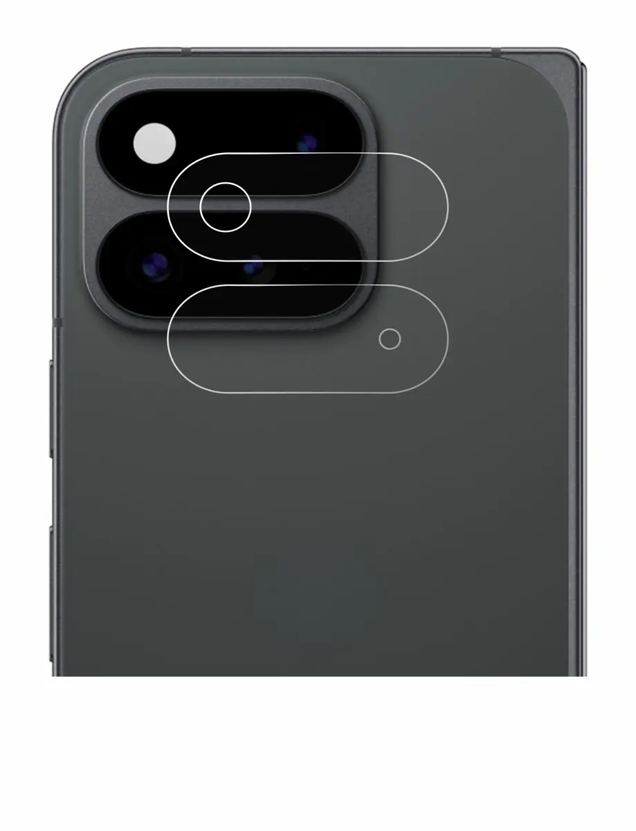 upscreen Screenprotector Google Pixel 11 Pro Fold Camera Lens - Transparant - afbeelding 6 van 6