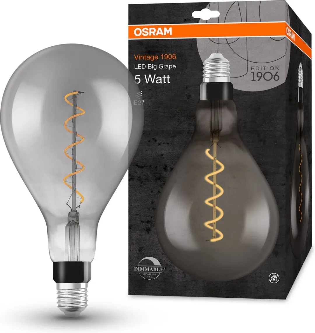 Osram LED-lamp E27 5W Warmwit - 1 Stuk
