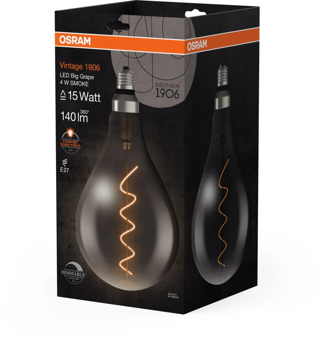 Osram LED-lamp E27 5W Warmwit - 1 Stuk - afbeelding 6 van 6