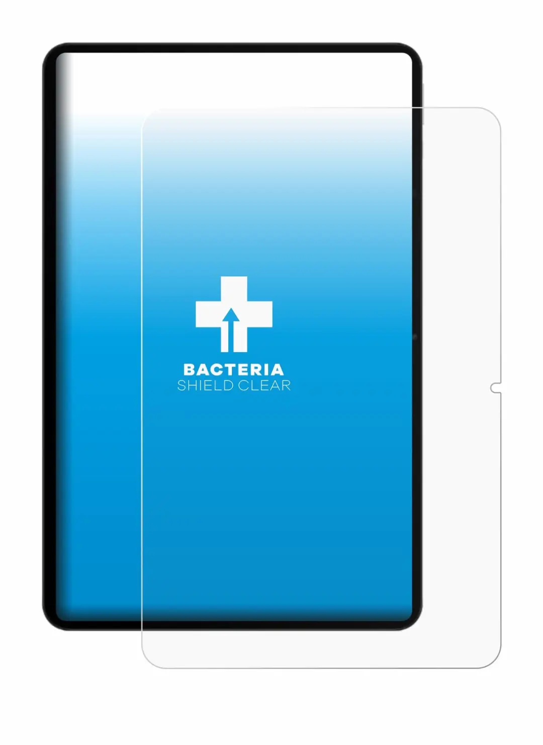 upscreen - Screenprotector voor Honor Pad X10 Pro Max - Folie Beschermfolie transparant antibacterieel - afbeelding 6 van 6