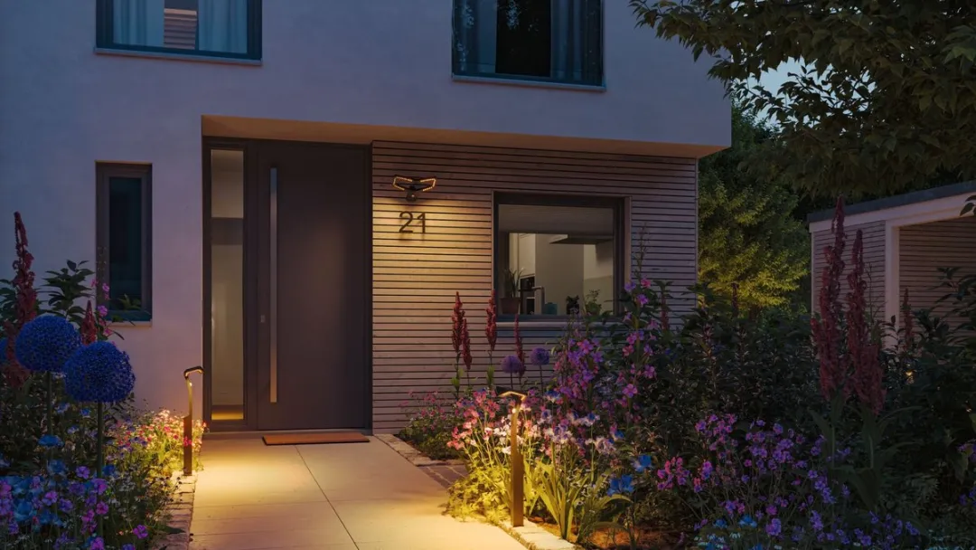 Paulmann LED Bolderlamp Smart Home Zigbee Alara - 10W 450lm 2200-3300K Antraciet