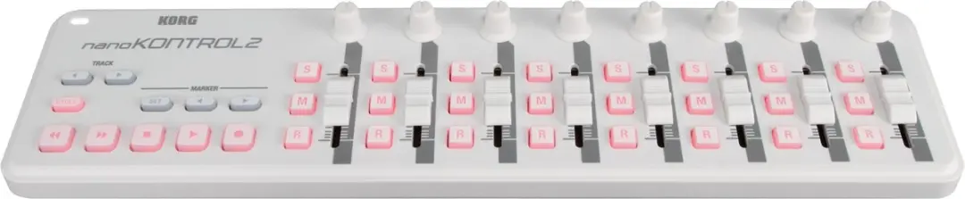 Korg nanoKONTROL2 KRNANOKO2W USB-Controller - Wit - afbeelding 2 van 2