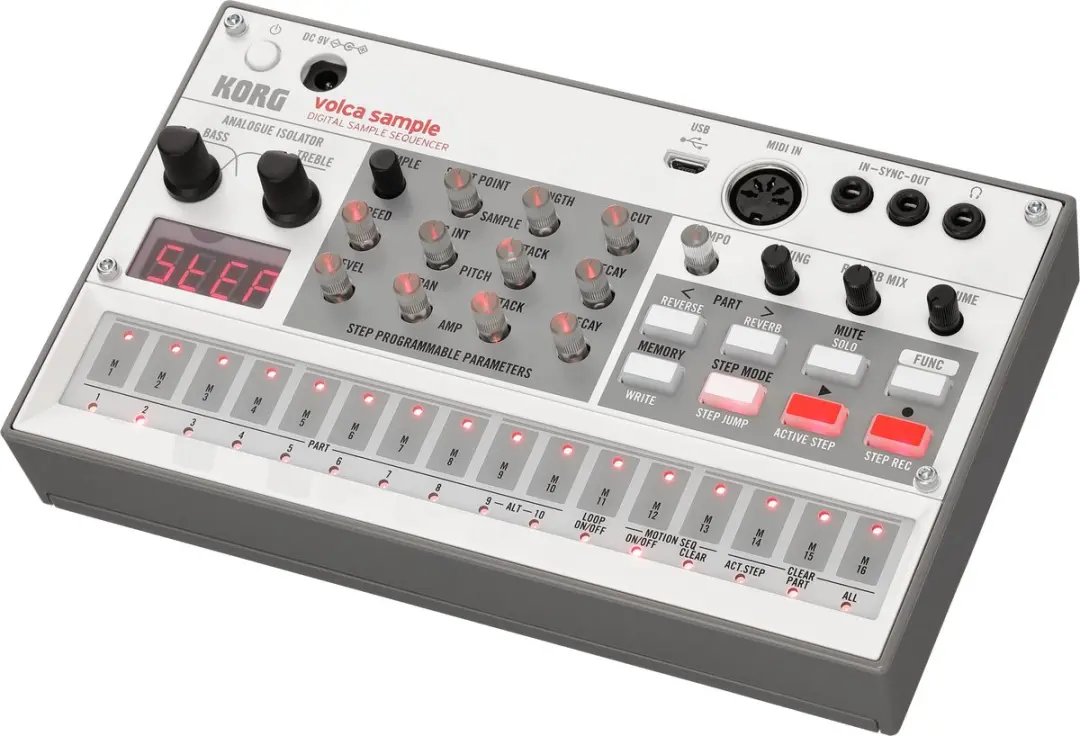 KORG volca sample 2 Plus de fonctionnalités et de fonctions
