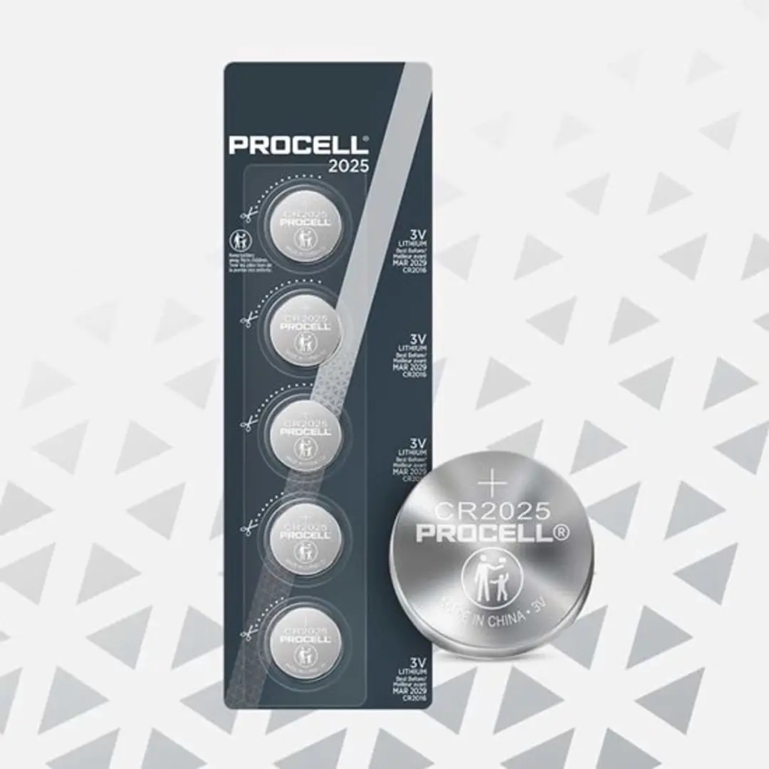 ProCell Intense Knoopcel CR2025 3V Lithium - 5 stuk(s) - afbeelding 2 van 2