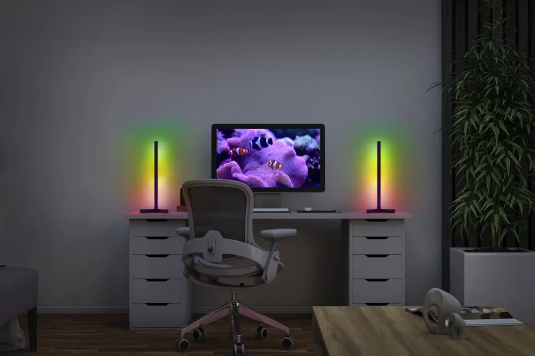 Osram Smart WiFi Corner Table Magic RGB Tafellamp - Zwart - afbeelding 6 van 6