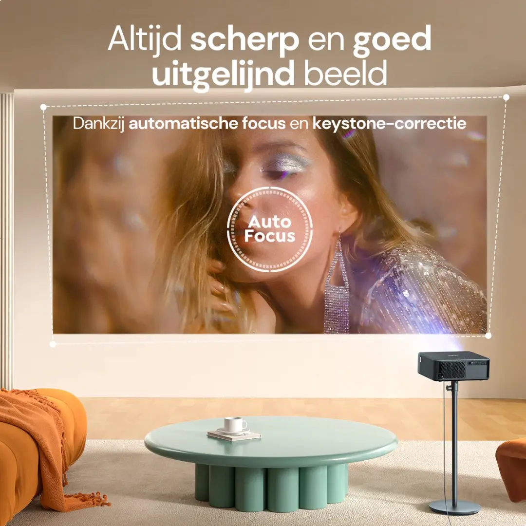 Yaber K2S Pro Smart Beamer - 800 ANSI Lumen - Full HD - afbeelding 4 van 6