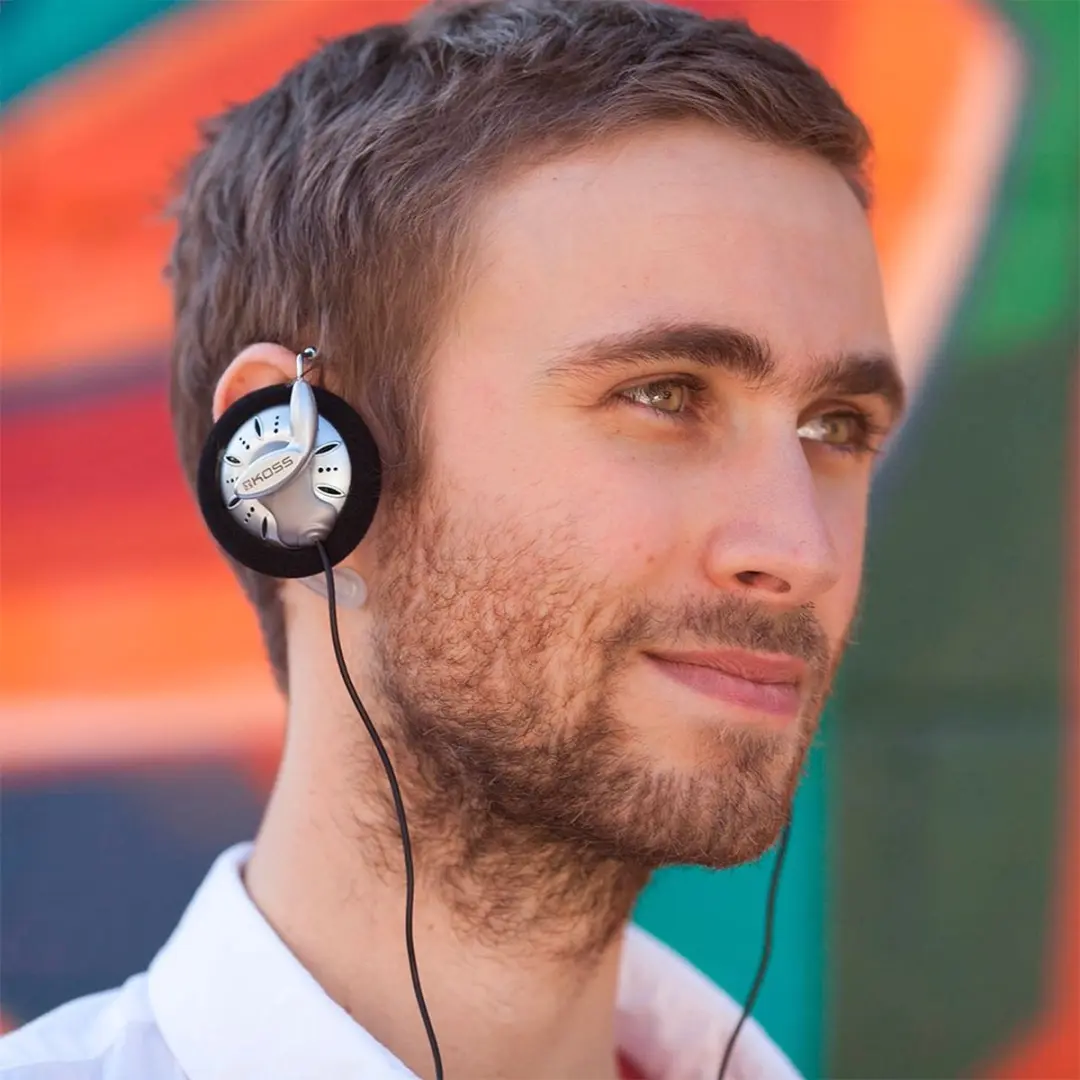 Koss KSC75 Over-ear Koptelefoon - Zilver - afbeelding 6 van 6