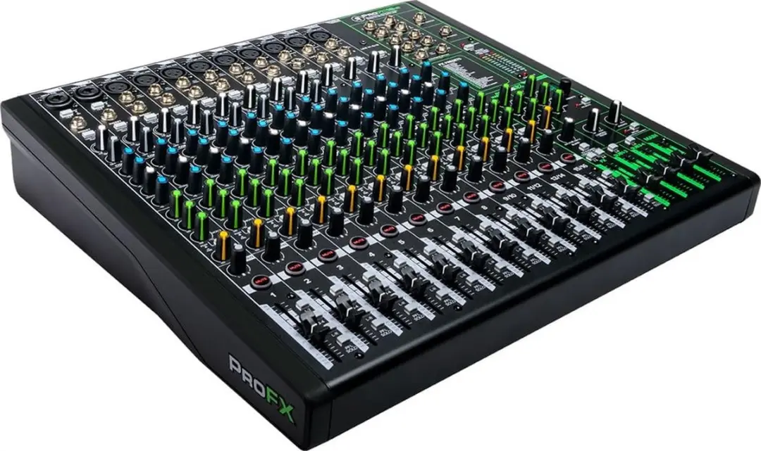 Mackie ProFX16v3 MA119528 FX-mixer - Zwart - afbeelding 5 van 5