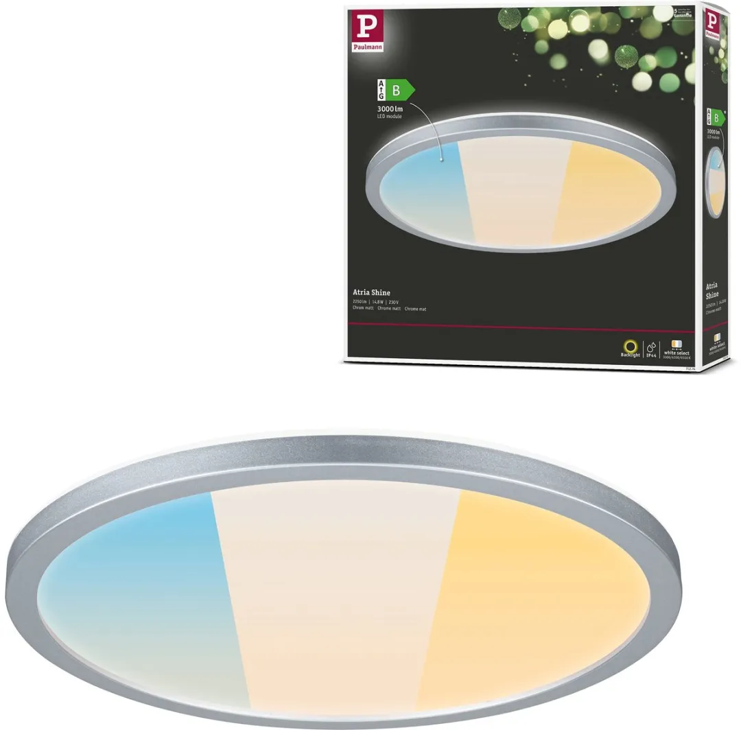 Paulmann Atria Shine LED-paneel 14,8W 2250lm 298mm