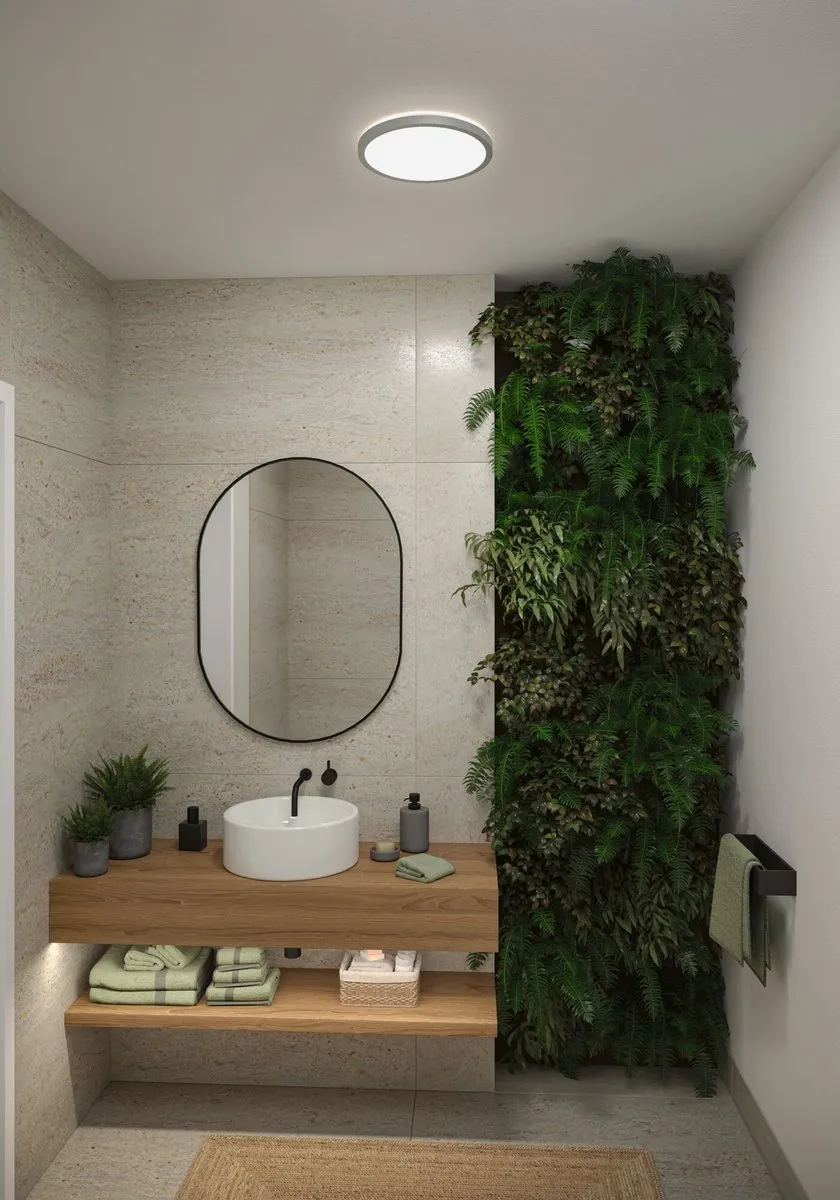 Paulmann Atria Shine LED-paneel 14,8W 2250lm 298mm - Chroom mat
