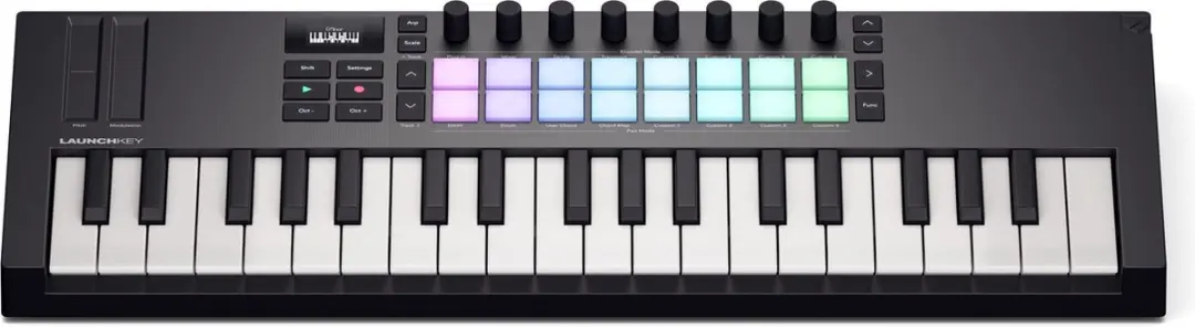 Novation Launchkey Mini 37 MK4 MIDI Keyboard Controller - afbeelding 6 van 6