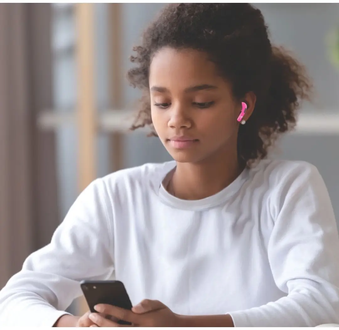 Barbie Bluetooth oordopjes met oplaad-opbergcase - afbeelding 5 van 6