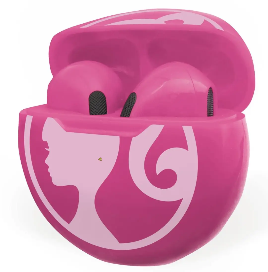 Barbie Bluetooth oordopjes met oplaad-opbergcase