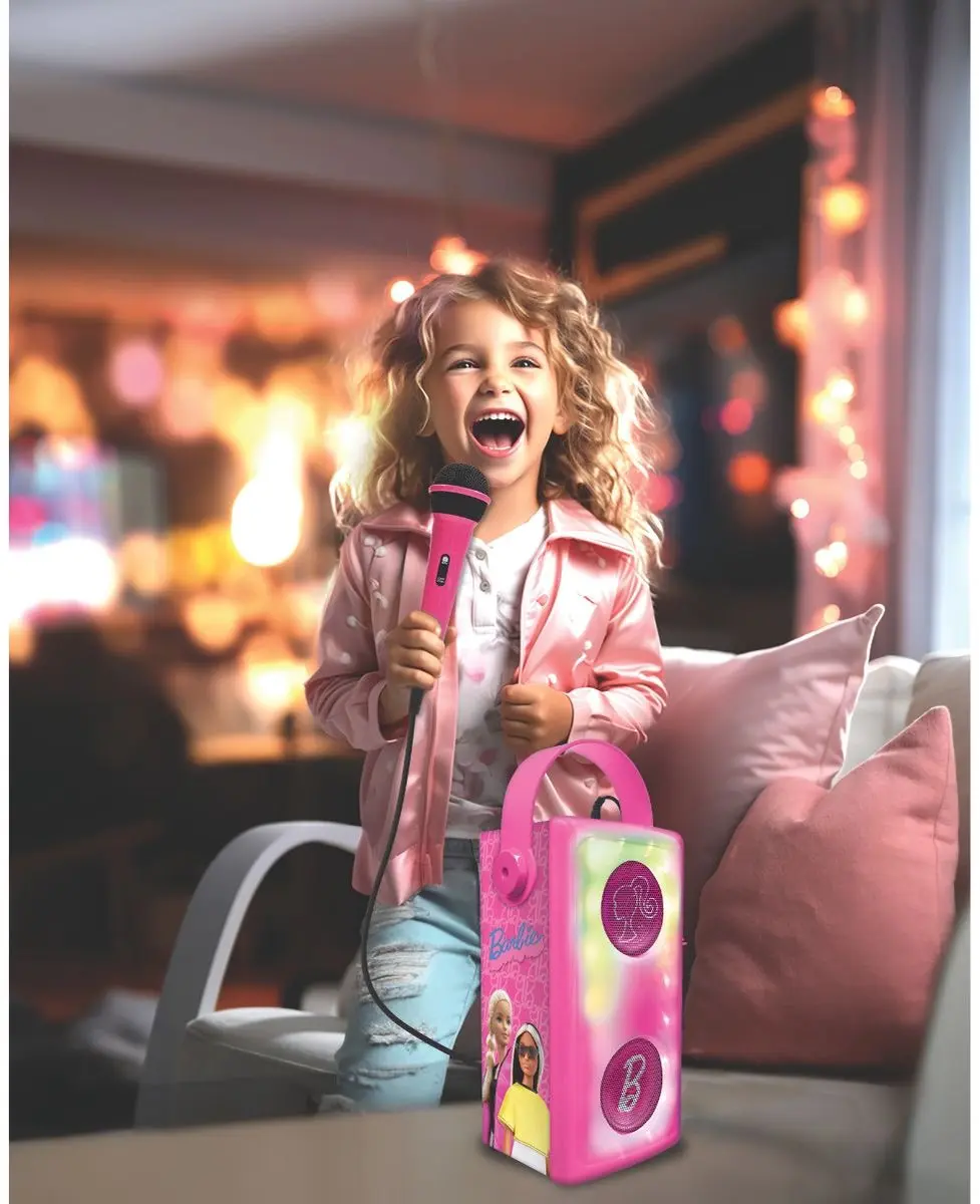 Lexibook Barbie BTP185BBZ Bluetooth-luidspreker - Violet - afbeelding 6 van 6